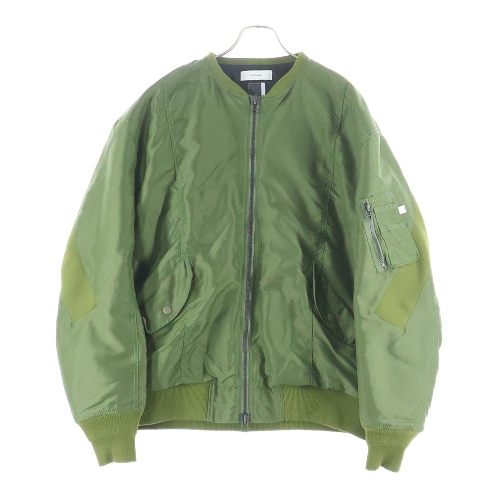 19AW BIG MA-1 ナイロン フライトジャケット ブルゾン カーキ CHG-JK-M08 Bランク