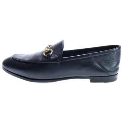 ホースビット レザー ローカットシューズ ローファー ブラック レディース 414998 Bランク