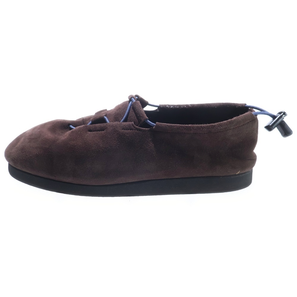 22AW LAMB SUEDE CORD SHOES スウェードシューズ ダークブラウン A22AS02FT Aランク