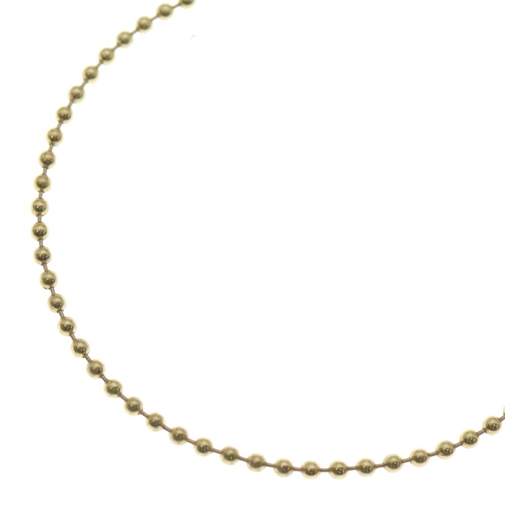 22K ボールチェーン ゴールドネックレス 20inch Aランク
