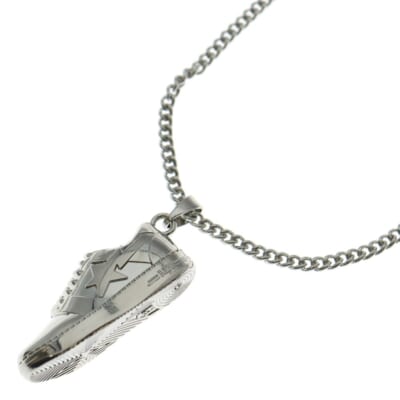 BAPESTA スニーカーキーホルダー シルバー Aランク