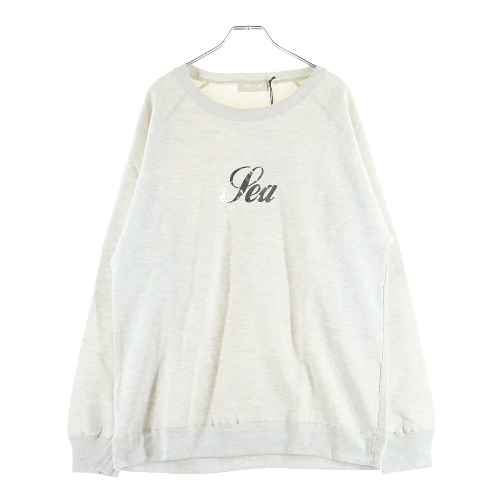 foil crew neck ホイル クルーネック スウェットトレーナー グレー WDS-CS-242 Sランク