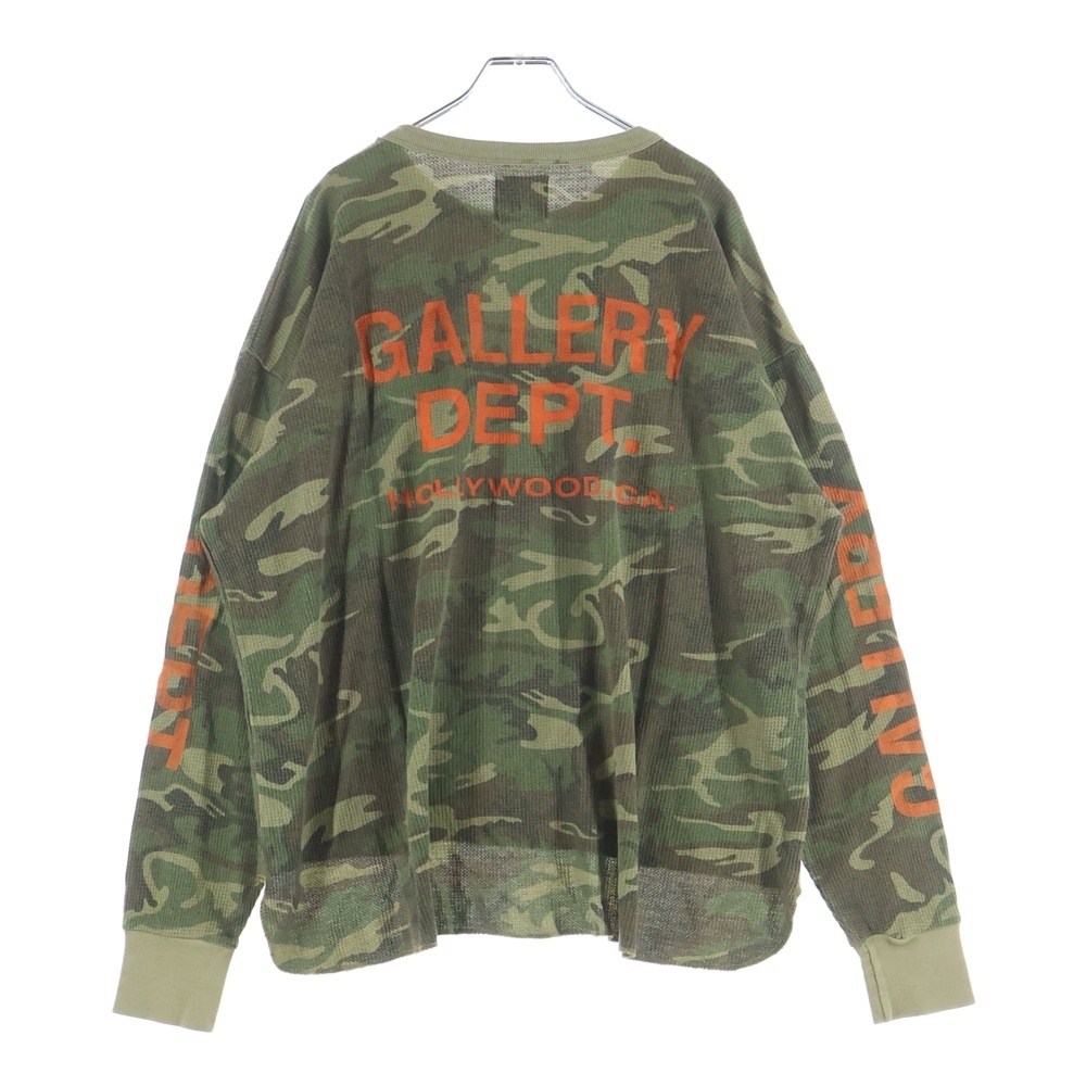 CAMO thermal L/S カモ サーマル ロングスリーブ 長袖Tシャツ カットソー カーキ Bランク