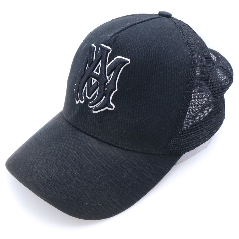 MA TRUCKER CAP MAロゴ刺繍 メッシュトラッカーキャップ 帽子 ブラック Bランク