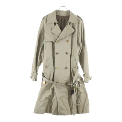 18AW TRENCH COAT WITH KEY RING BELT キーホルダーコート トレンチコート カーキ 18AW11CO22 Bランク