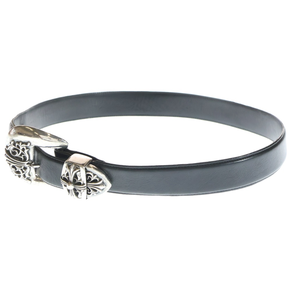 BLT ROLLER 3PC1.5inch 3PCローラーバックル レザーベルト シルバー BCA357 Bランク