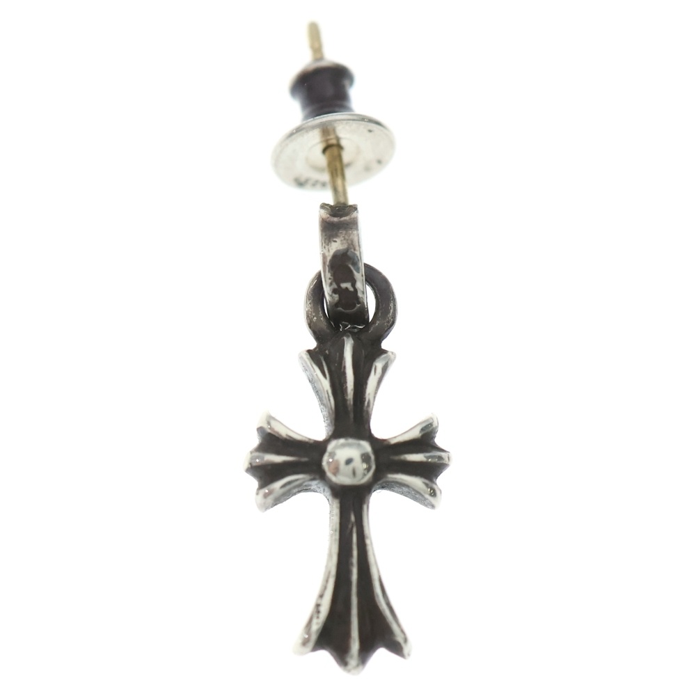 BBY F PPRCHN ベイビーファットクロス ドロップピアス シルバー BCA090 Bランク