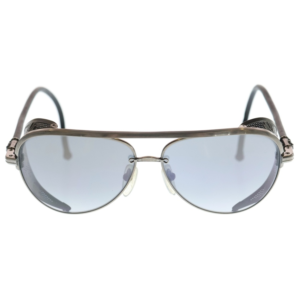 PROBASSHOLE ティアドロップサングラス アイウェア シルバー Bランク