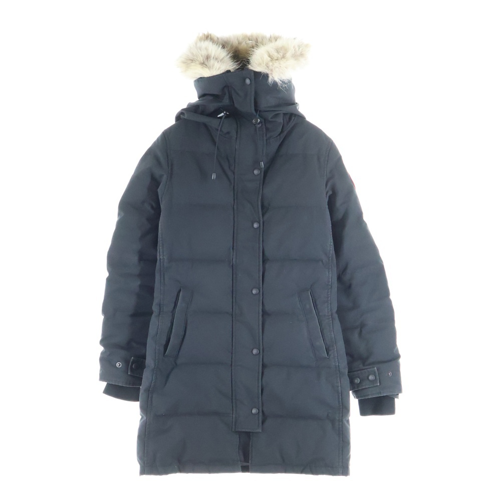MACKENZIE PARKA 2302JL マッケンジーパーカ ファーフーデッド ダウンジャケット コート ブラック レディース Bランク