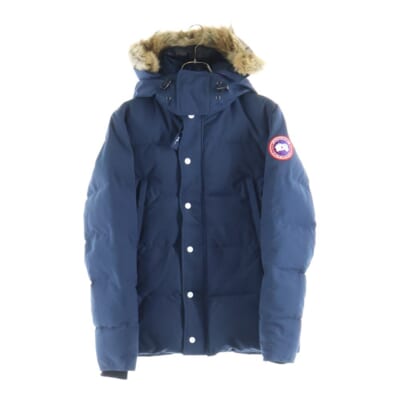 ×RON HERMAN 10th Anniversary WYNDHAM PARKA ×ロンハーマン 10周年記念 200着限定 ウィンダムパーカー ダウンジャケット ファーフーディ ネイビー 3808MAH Sランク