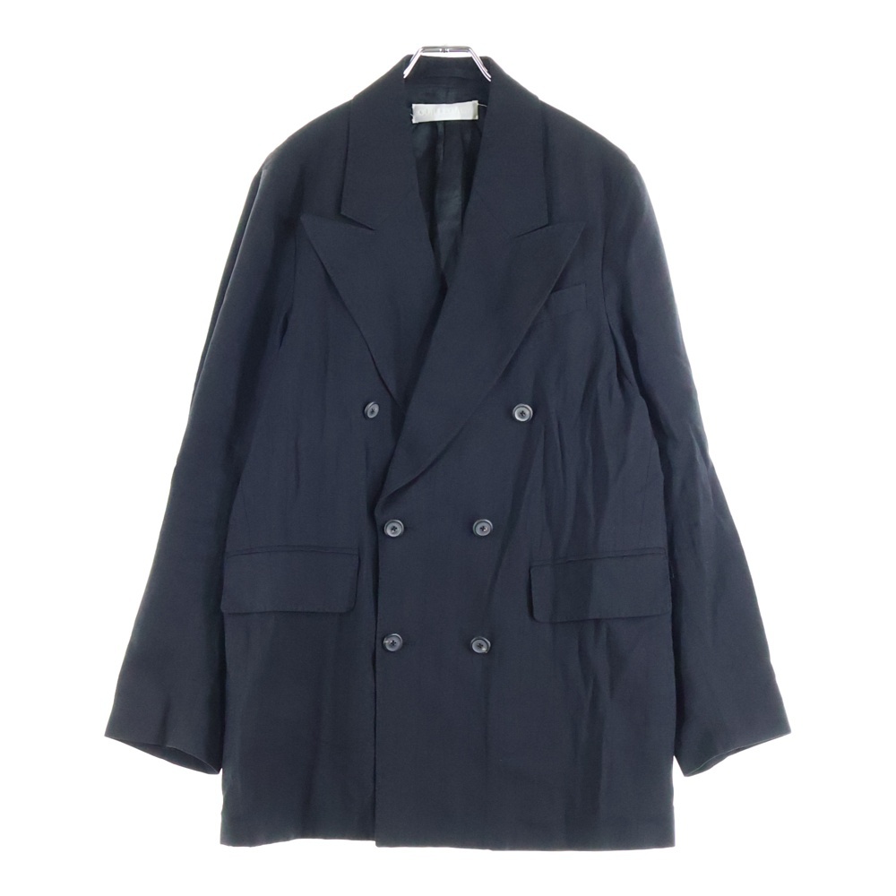 SHARP DB BLAZER シャープダブルボタンブレザー テーラードジャケット ブラック M4220SBF Bランク