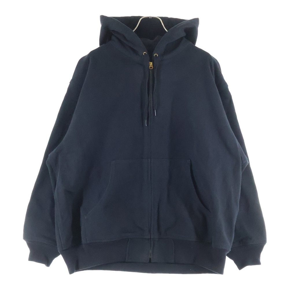 23SS コットンダックジップアップジャケット ブラック X01-01011 Aランク