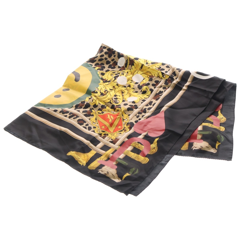 ×cactus plant カクタスプラント CPFM Silk Print D Scarf シルク プリント スカーフ マルチカラー WO-K401 Aランク