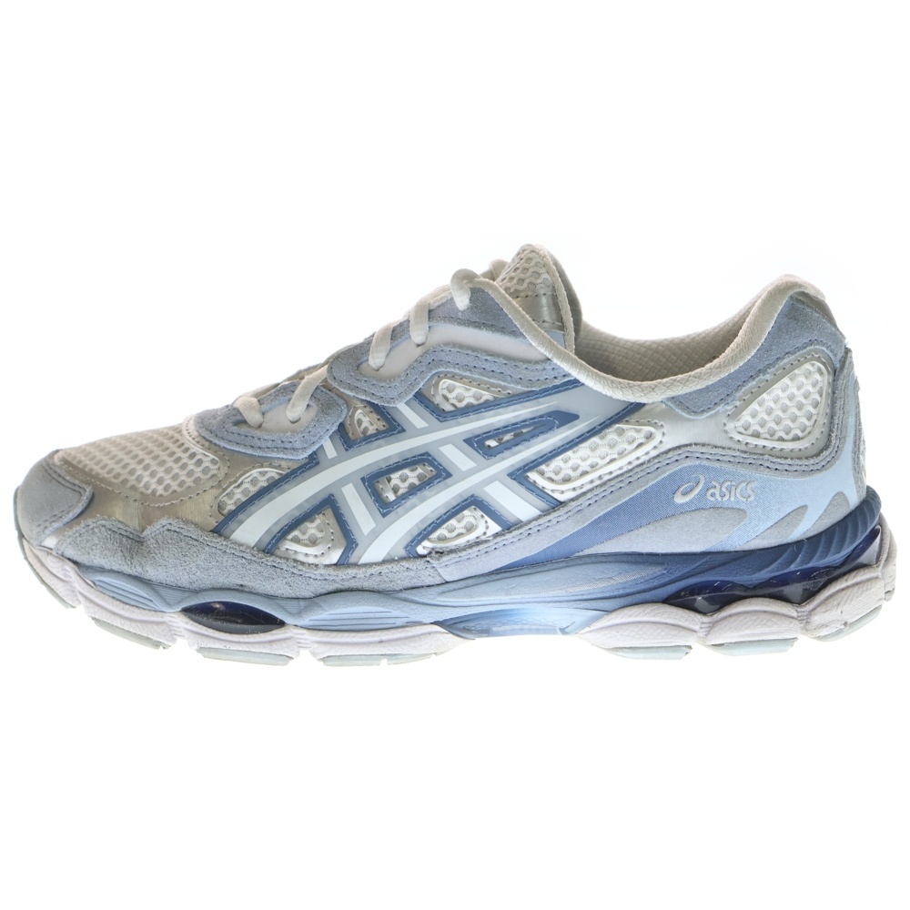 ×ATMOS GEL-NYC HYOUZAN ローカットスニーカー ホワイト/ブルー 1203A975 100 Bランク