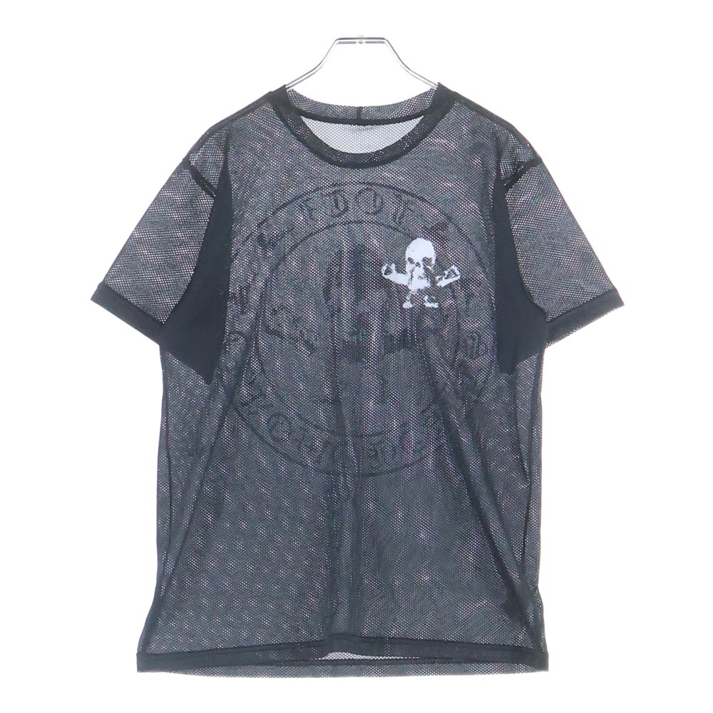 FOTI MESH Tee フォッティ メッシュ クルーネック 半袖Tシャツ ブラック Bランク