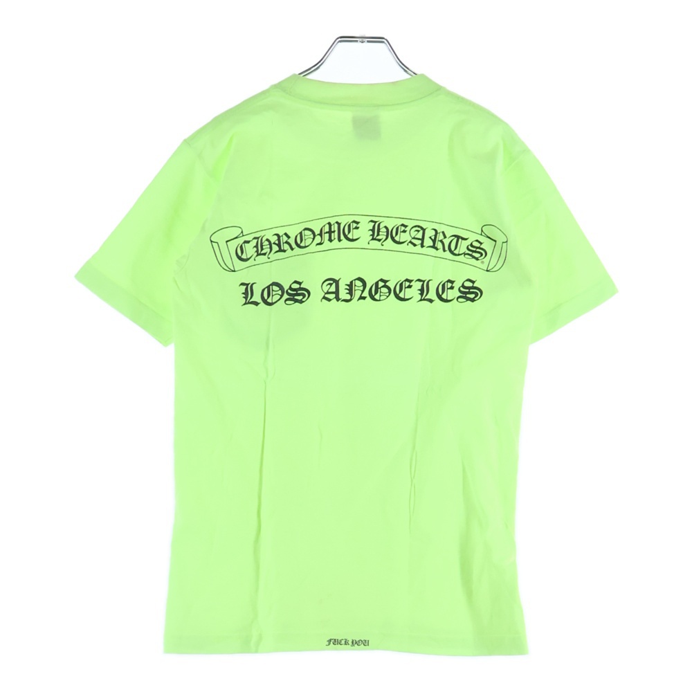 OLD ロサンゼルス限定 ロゴプリント クルーネック 半袖Tシャツ カットソー グリーン Bランク