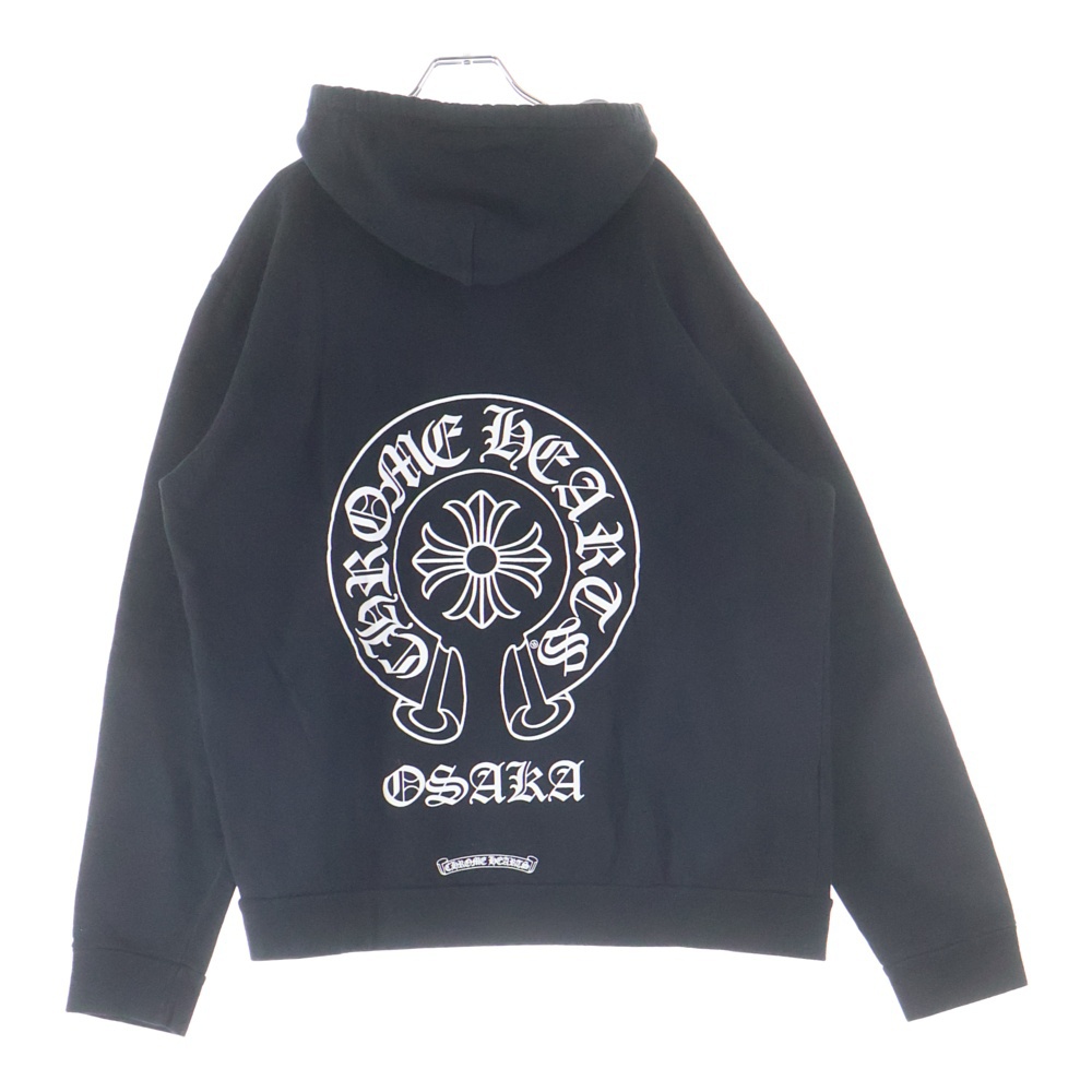 SWTSHRT HD ZIP 大阪限定バックホースシューダガージップパーカー ブラック Bランク