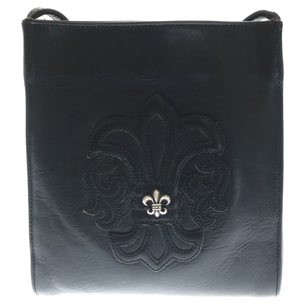 SQ PKT BS FLUER スクエアポケット BSフレアパッチレザーショルダーバッグ Bランク