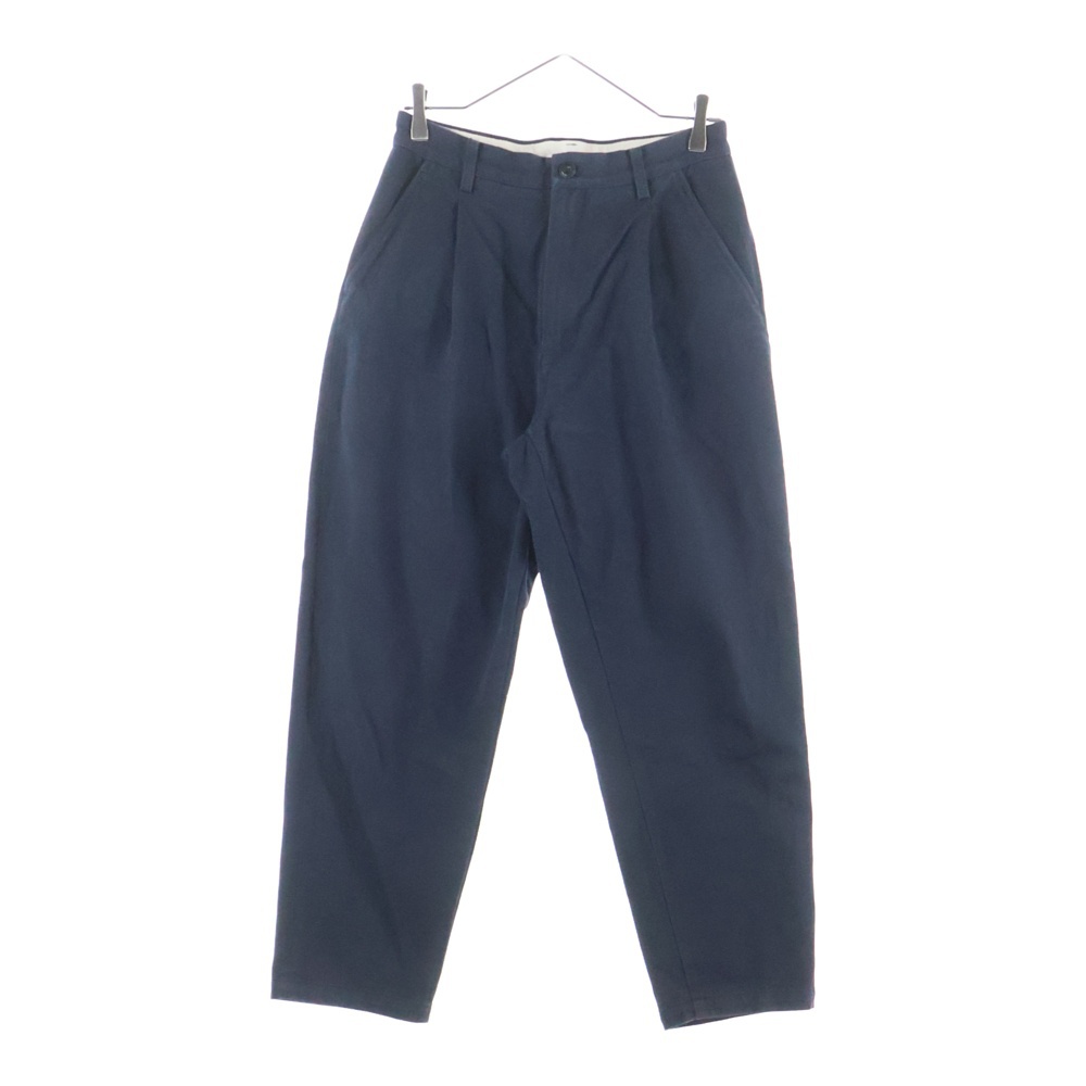 SILK CHINO WIDE TAPERED TROUSERS シルクチノ ワイドテーパードパンツ 21SS10PT14 Bランク