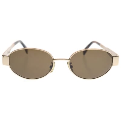 トリオンフ メタルフレーム サングラス アイウェア ゴールド CL40235U Bランク