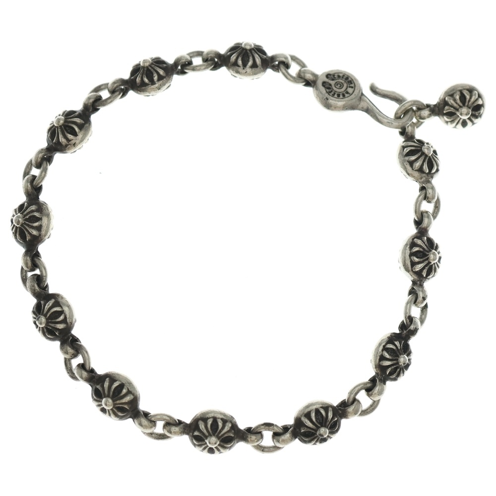 NO1 BALL #1クロスボールブレスレット シルバー BCA172 Bランク