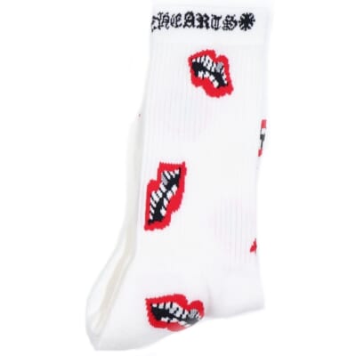 MATTY BOY CHOMPER SOCKS マッティボーイ チョンパー ソックス 靴下 ホワイト/レッド Sランク