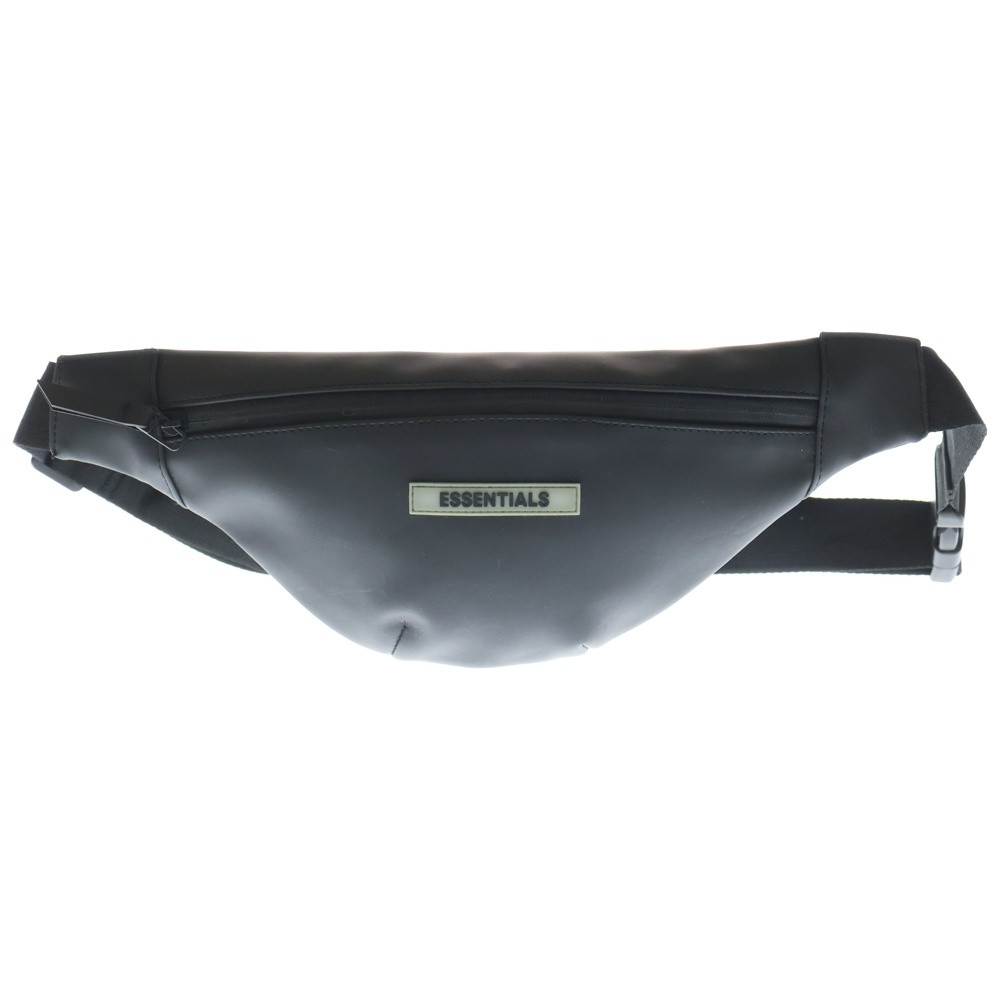 ラバーロゴ ボディバッグ ブラック Bランク