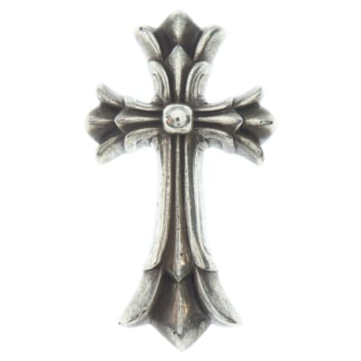 DBL CH CRS SML スモール ダブルCHクロスペンダントトップ シルバー BCA247 Bランク