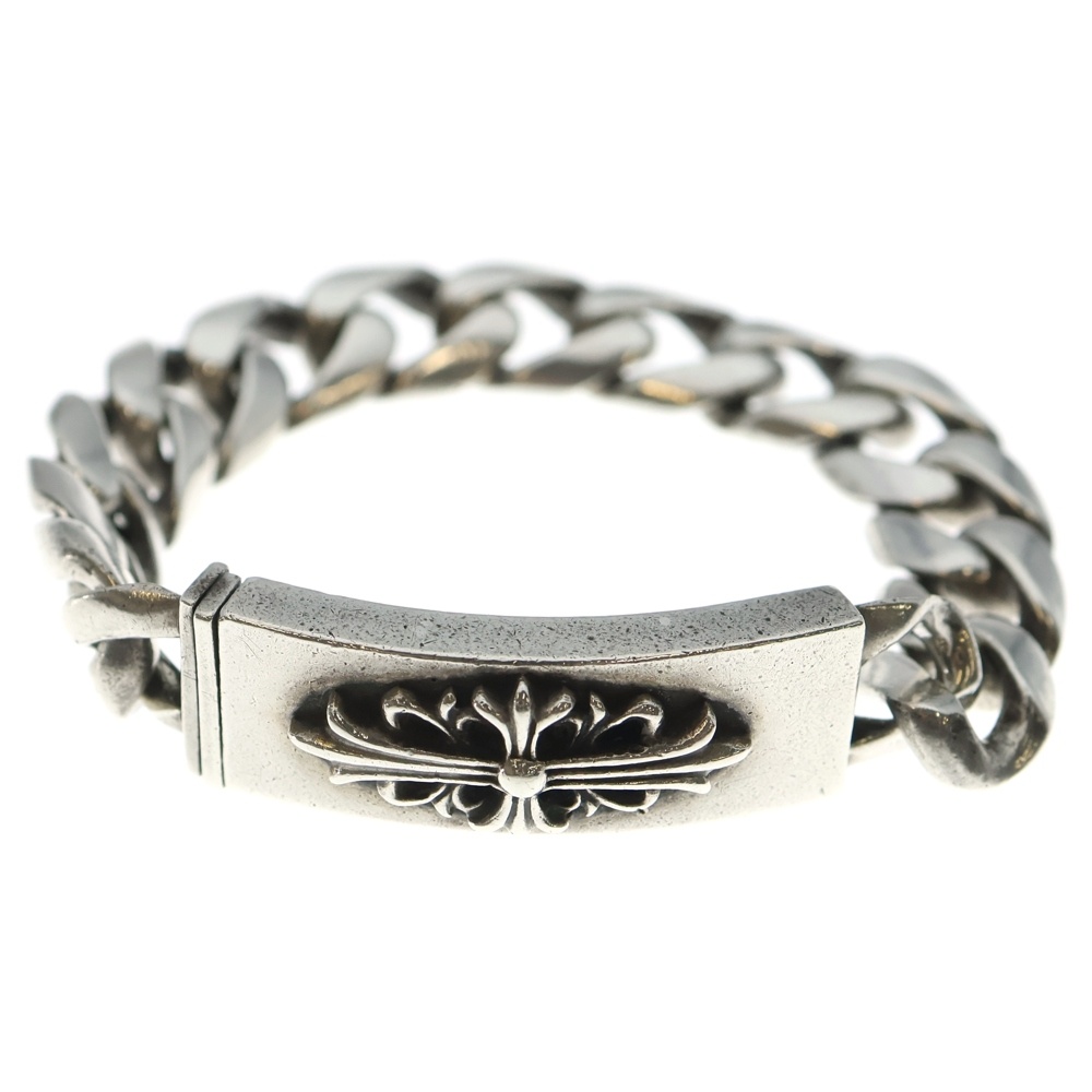 ID FLORAL CRS フローラルクロスIDクラシックリンク ブレスレット 13LINK シルバー BCA164 Bランク