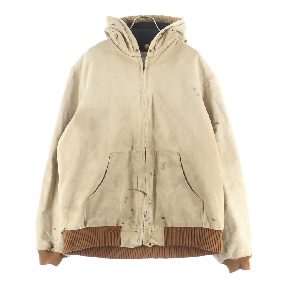 90-00S ACTIVE ZIP-UP HOODIE PARKA アクティブ ジップアップ パーカー フーディー ダック ブラウン Bランク