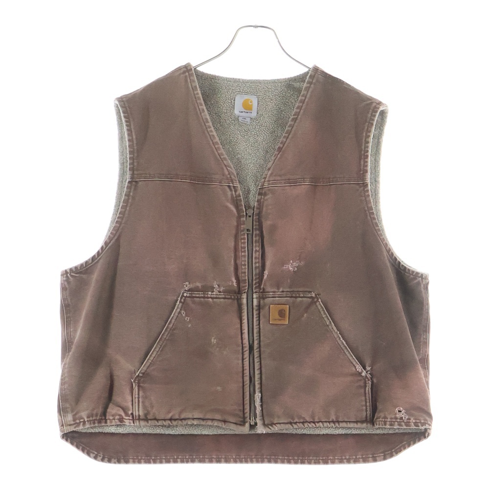 10S DUCK BOA VEST 13年 メキシコ製 ダック ボア ベスト ブラウン V26 DKB Bランク