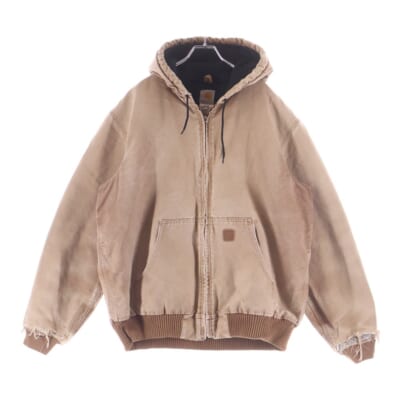 00S ACTIVE JACKET 04年製 アクティブ ジャケット 中綿 ダック ジップアップ パーカー ブラウン J130 BRN Bランク
