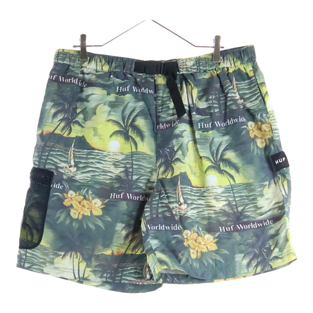 VENICE EASY SHORT トロピカル ナイロンイージーショーツ ハーフパンツ マルチ Aランク