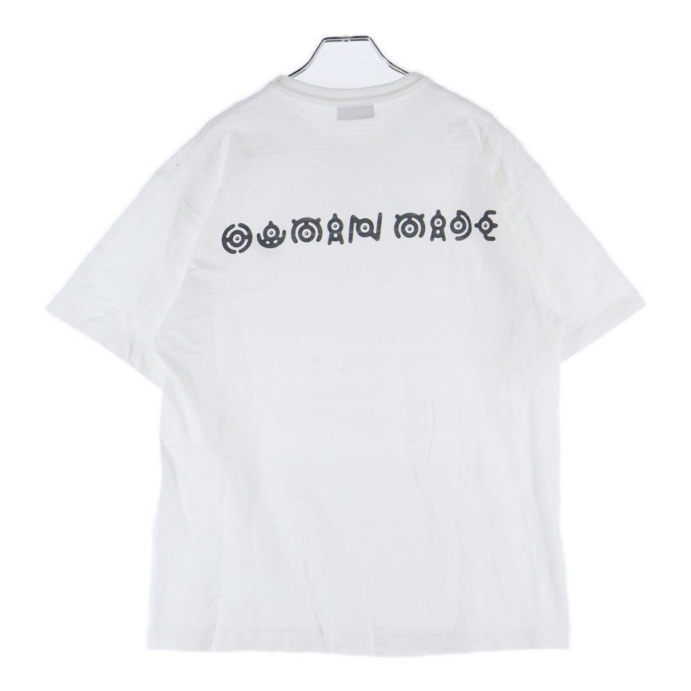 ×POKEMON MADE GRAPHIC T-SHIRT ポケモン ロゴ刺繍 クルーネック半袖Tシャツ ホワイト Bランク