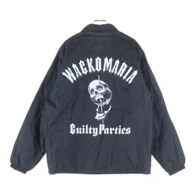 ×56TATTOO STUDIO COACH JACKET コーチジャケット ブラック Aランク