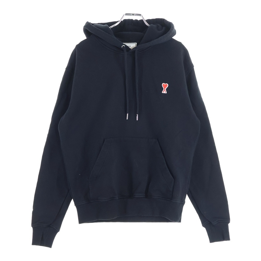 Hoodie ロゴ刺繍 プルオーバースウェットパーカー フーディー ブラック A20HJ008.730 Aランク