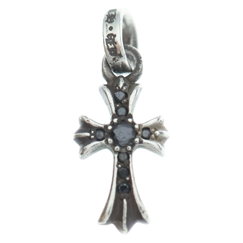 CRS BBYFAT P BLKDIA ベイビーファット PAVEブラックダイヤ ペンダントトップ シルバー Bランク