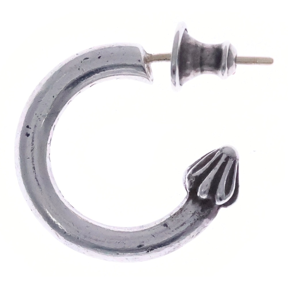 HOOP PLAIN プレーン フープピアス シルバー BCA101 Bランク