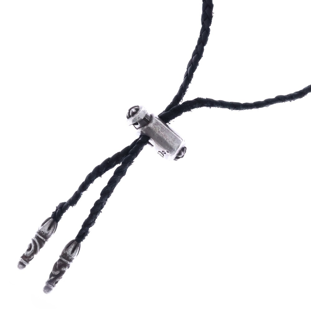 クロムハーツ LEATHER BRAID LACESTPPRV1 レースストッパー スクロール