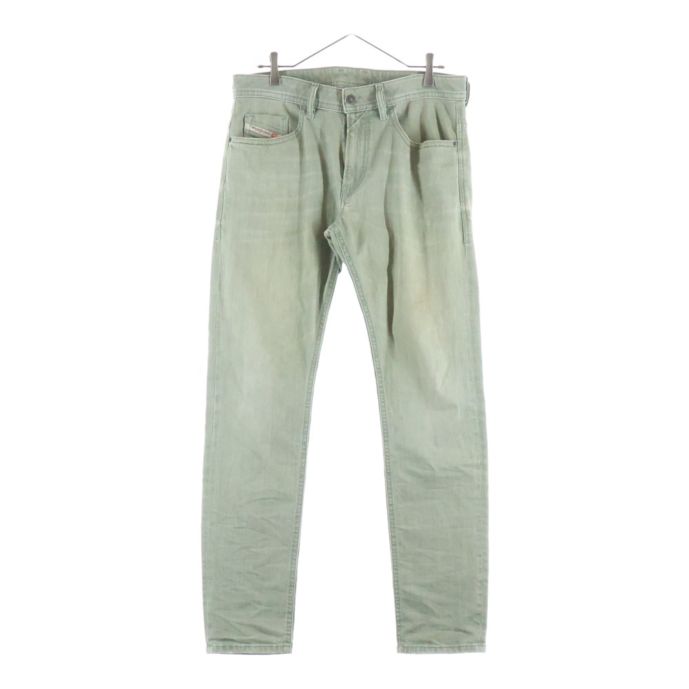 THOMMER-SP ストレートデニムパンツ ジーンズ グリーン Bランク