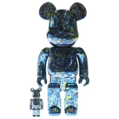 Jackson Pollock Studio CHROME Ver.100% 400% ジャクソンポロック フィギュア マルチ Aランク