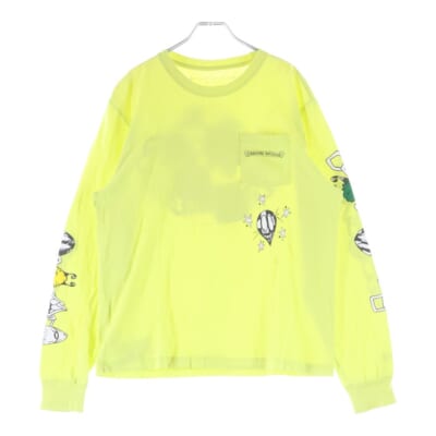 MATTY BOY PPO CHAIN GAME L/S T-SHIRT マッティボーイ チェーンゲーム 長袖Tシャツ ロンT イエロー Bランク