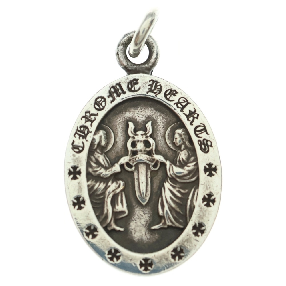 ANGEL MEDAL OVAL オーバルエンジェルメダル ペンダントトップ シルバー BCA207 Bランク