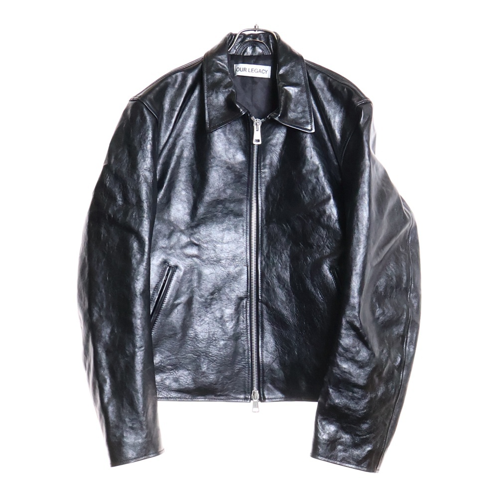 MINI JACKET カウレザー ミニ ジャケット ブラック M4239MTD Sランク