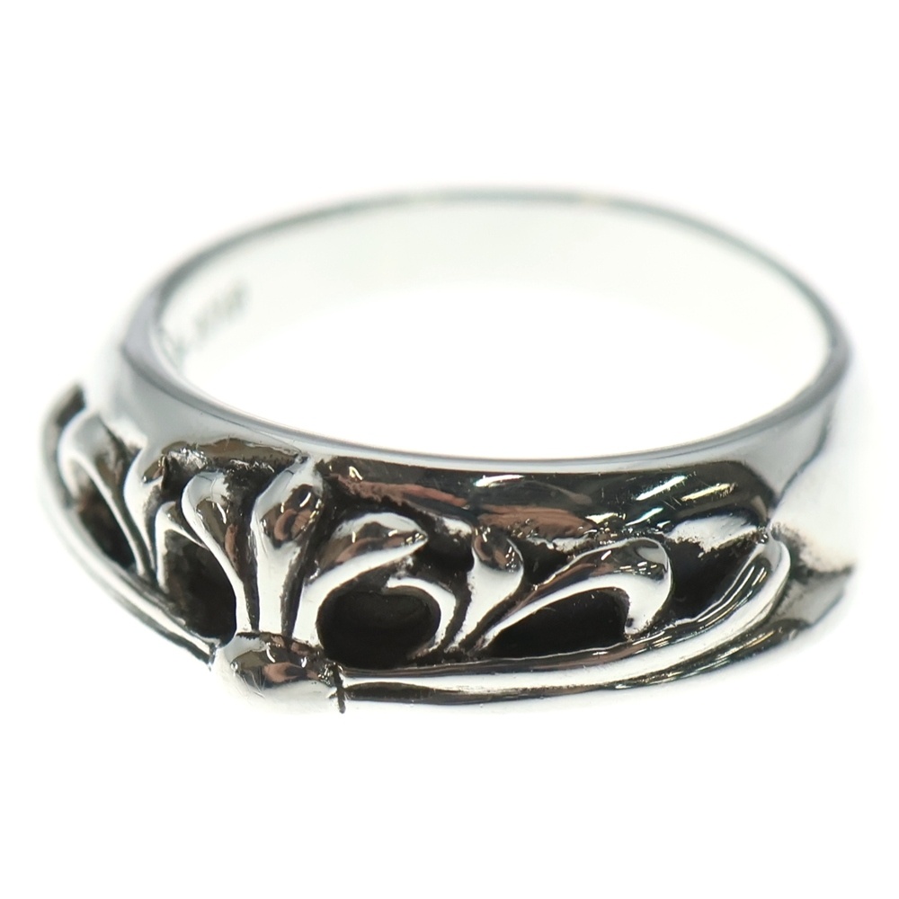 HALF CLSC FLRL CRS ハーフ クラッシック フローラル クロス リング 指輪 シルバー ※ギャラ付き Aランク