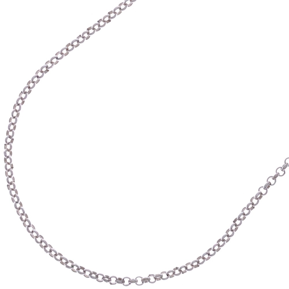 NECKCHAIN R20 ロールチェーンネックレス 20inch オールド シルバー BCA084 Bランク