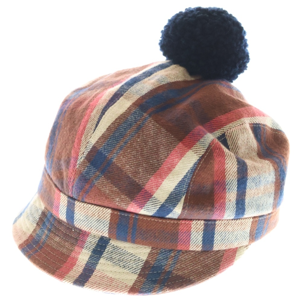 コットン キャスケット 帽子 マルチカラー レディース 001CP0802501X Bランク