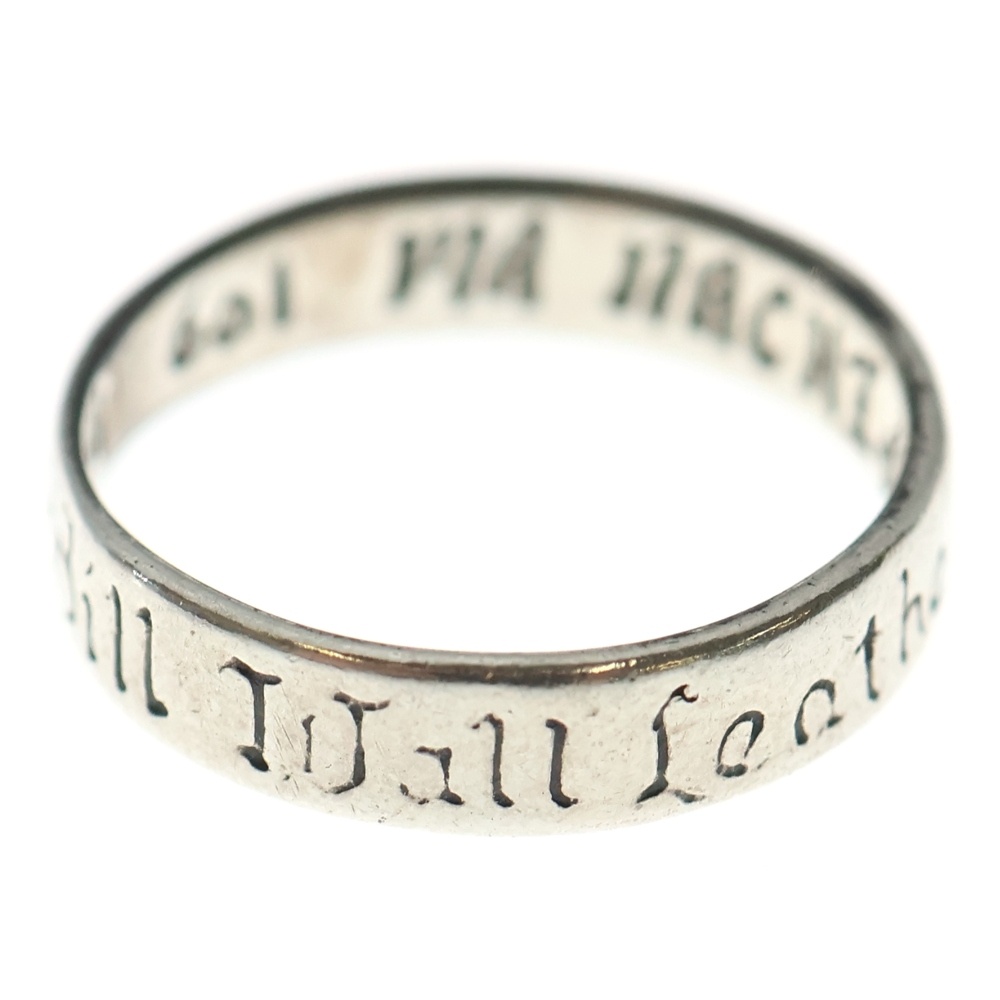 25TH ANNIVERSARY BAND RING 25周年 バンドリング シルバー Bランク