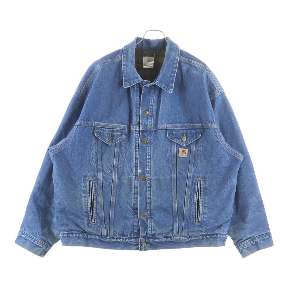 カーハート 90S Blanket lined denim tracker jacket ブランケット