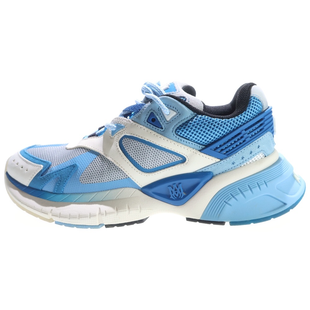 24SS MA RUNNER PS24MFS021-401 MAランナー メッシュローカットスニーカー ホワイト/ライトブルー Bランク